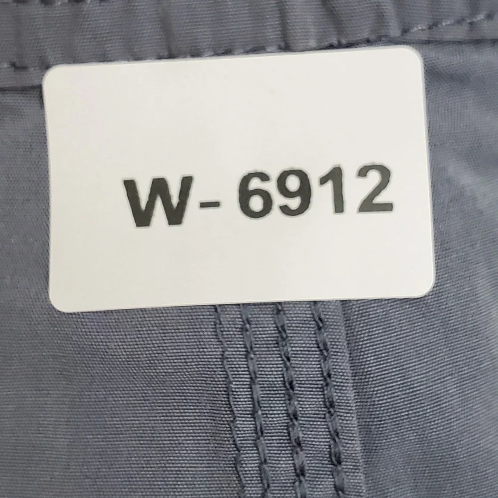 Katin USA Men Shorts 34 Gray Nylon Polyester Swimwear Colorblock Logo Patch